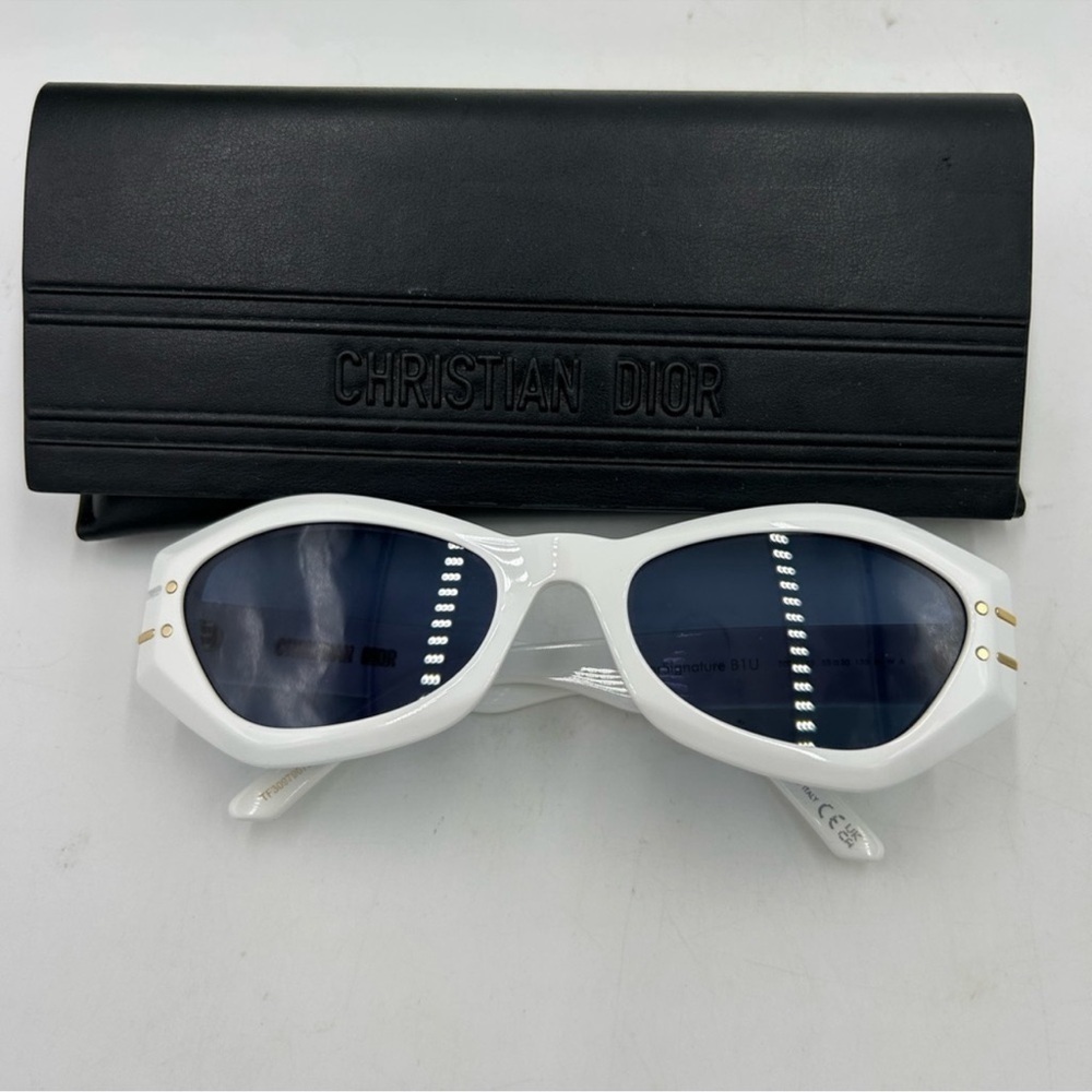 Women’s Dior B1U cat eye acetate sunglasses made in Italy